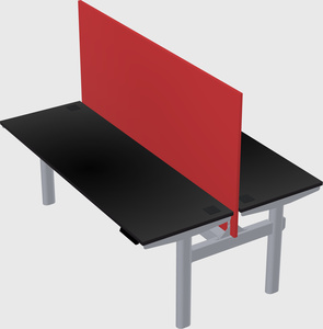 Shared electric desk