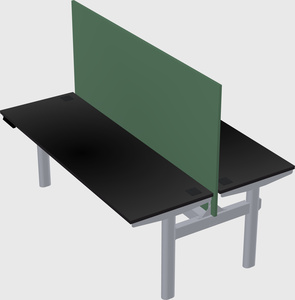 Shared electric desk