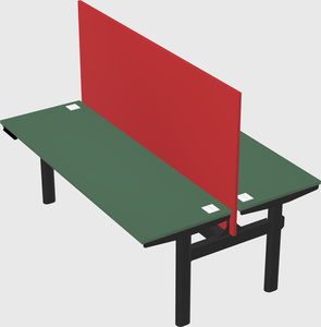 Shared electric desk