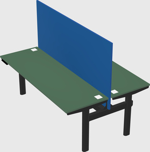Shared electric desk
