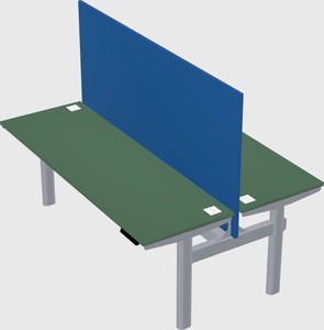 Shared electric desk