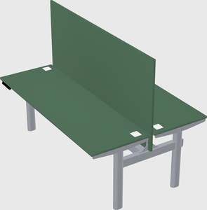 Shared electric desk