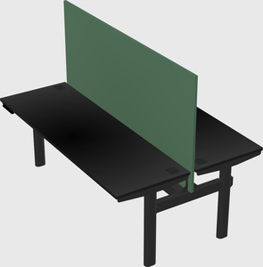 Shared electric desk