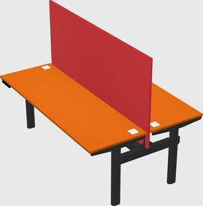 Shared electric desk