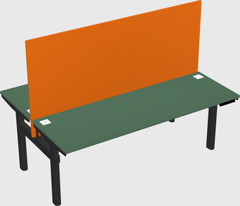 Shared electric desk