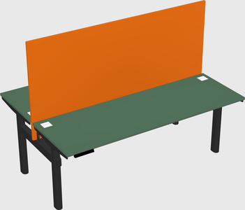 Shared electric desk