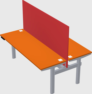 Shared electric desk