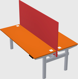 Shared electric desk