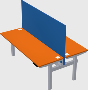 Shared electric desk