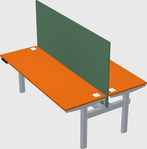 Shared electric desk