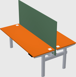 Shared electric desk