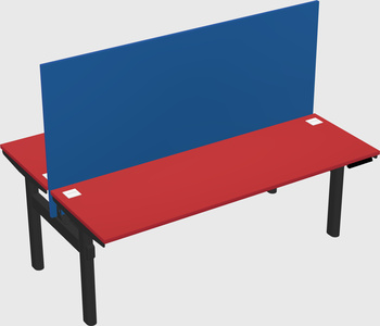 Shared electric desk