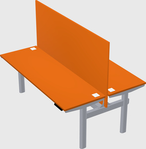 Shared electric desk
