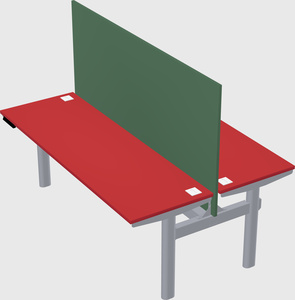 Shared electric desk