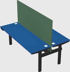 Shared electric desk