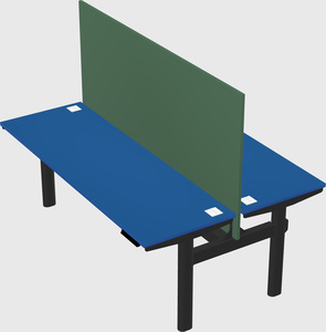 Shared electric desk