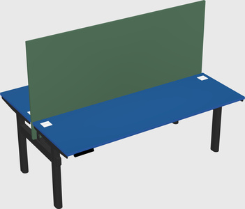 Shared electric desk
