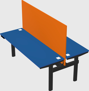 Shared electric desk