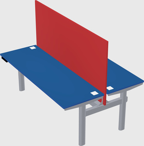 Shared electric desk