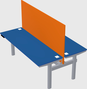 Shared electric desk