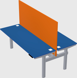 Shared electric desk