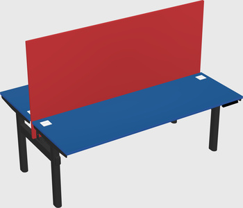 Shared electric desk