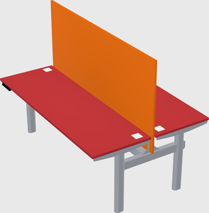 Shared electric desk