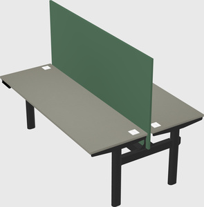 Shared electric desk
