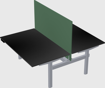 Shared electric desk