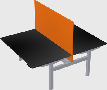 Shared electric desk