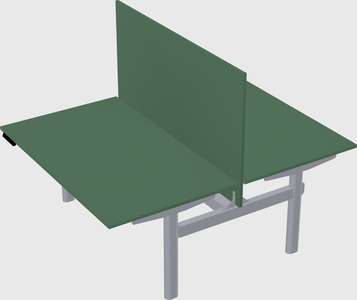 Shared electric desk