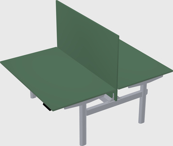 Shared electric desk