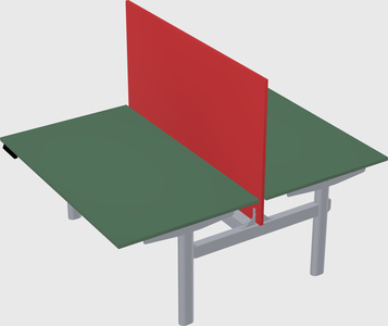 Shared electric desk