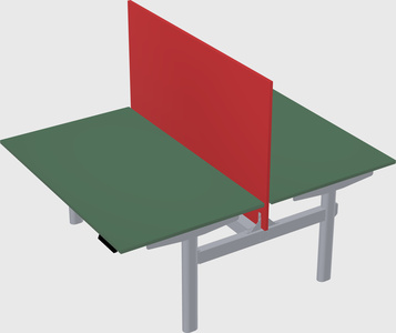 Shared electric desk