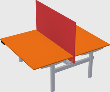 Shared electric desk