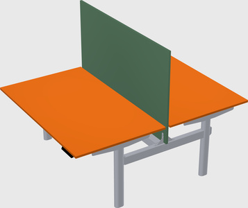 Shared electric desk