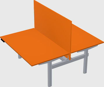 Shared electric desk