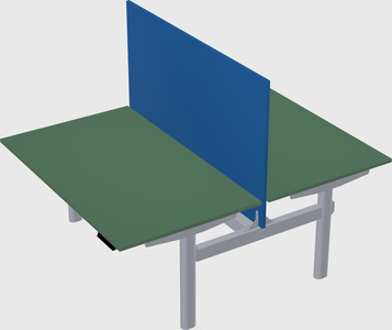 Shared electric desk