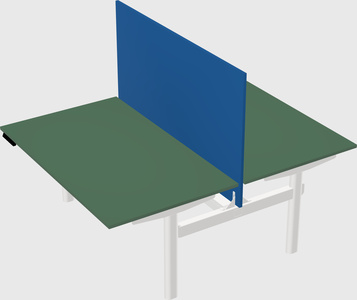 Shared electric desk