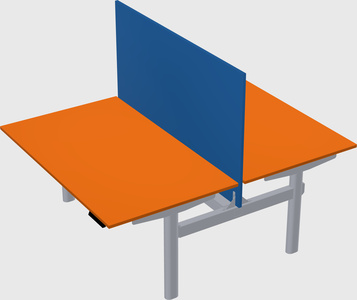 Shared electric desk