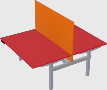 Shared electric desk