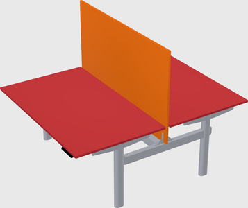 Shared electric desk