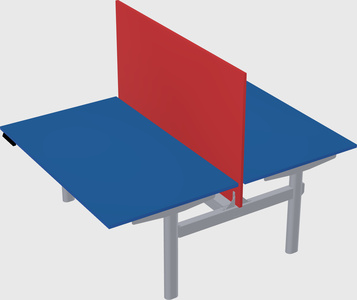 Shared electric desk