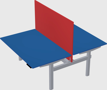 Shared electric desk