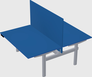 Shared electric desk