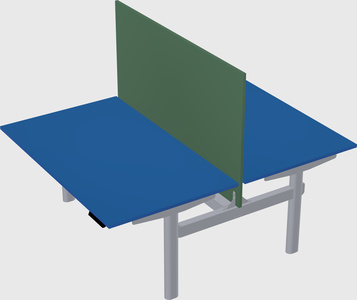 Shared electric desk