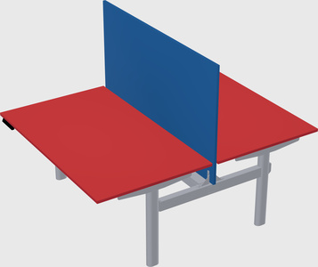 Shared electric desk