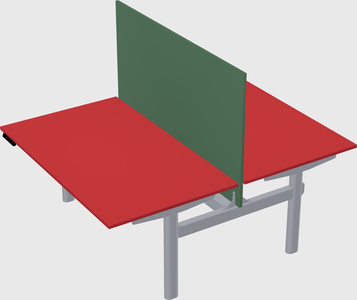 Shared electric desk
