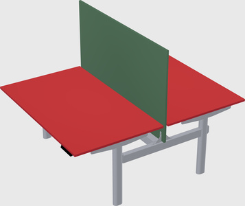 Shared electric desk
