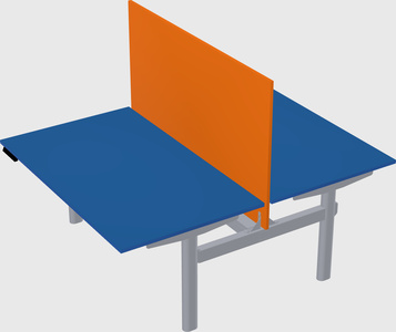 Shared electric desk